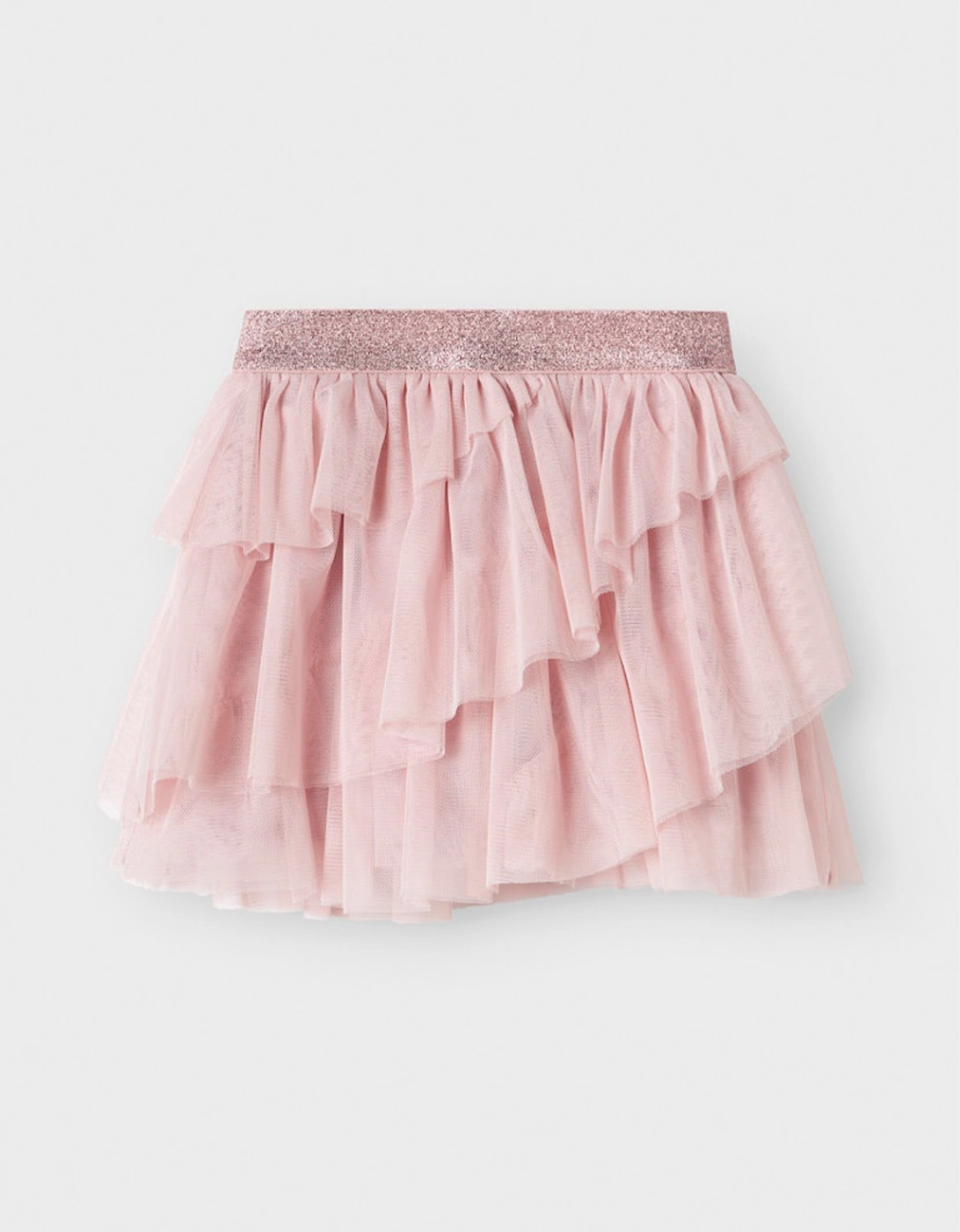 Mini Girl's Lenora Tulle Skirt Burnished Lilac, 5 of 4