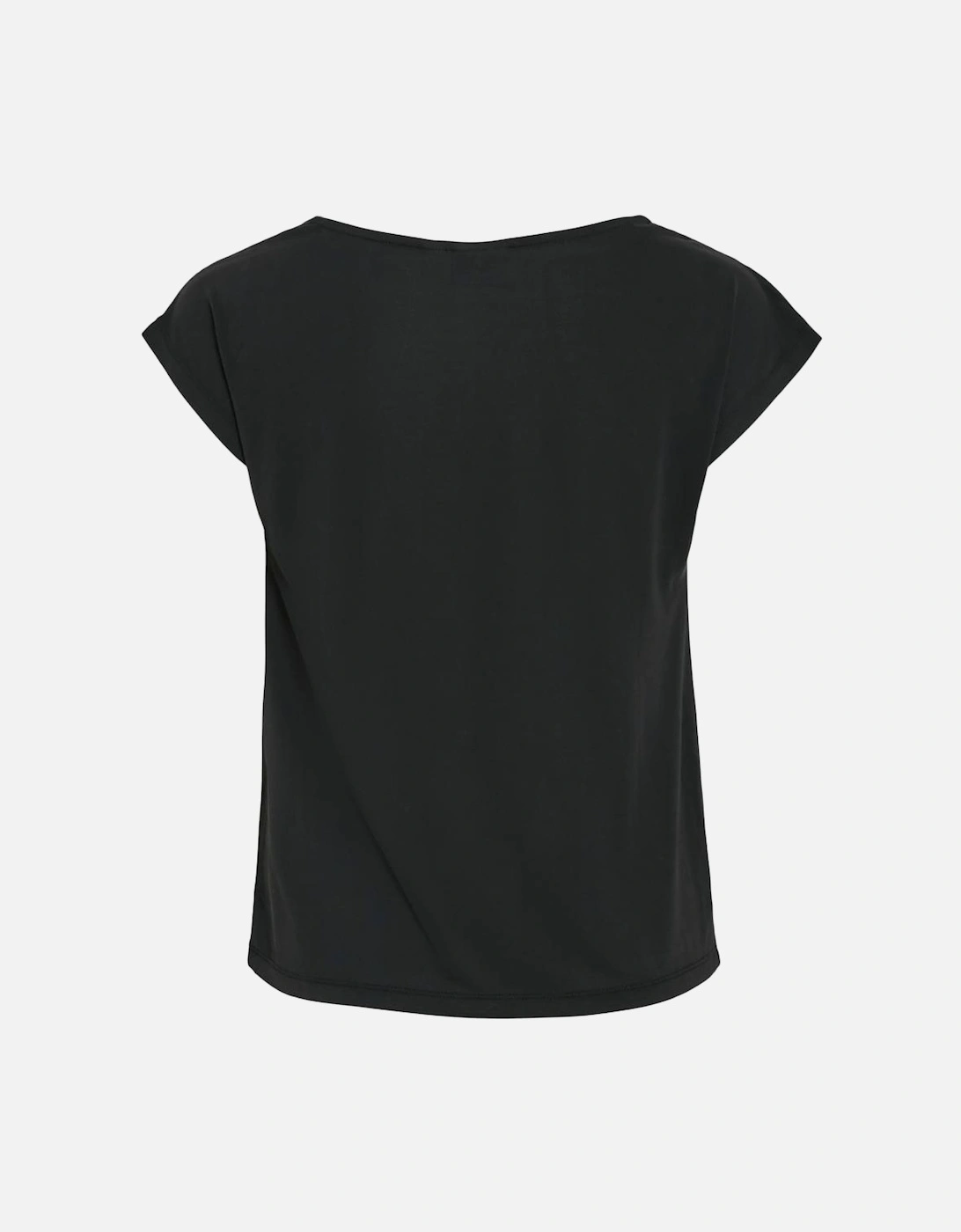Modala Waterfall Top Black Beauty