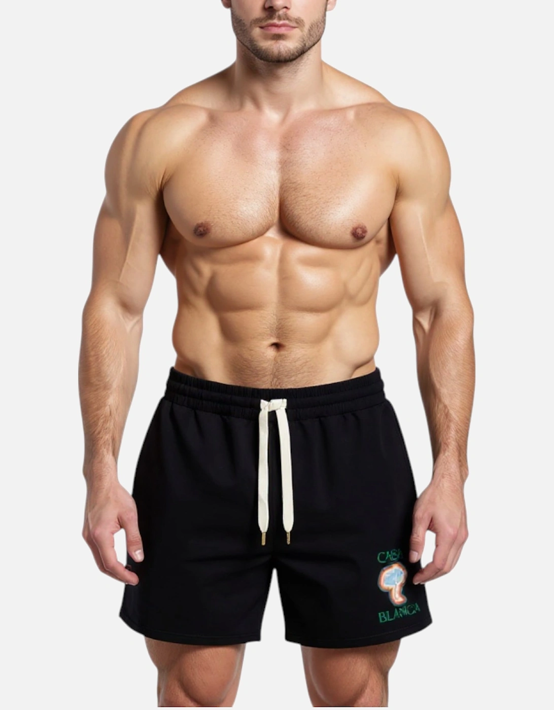 Mens Shorts Organic Terry Cotton Comfortable Summer Half Pants New, 5 of 4