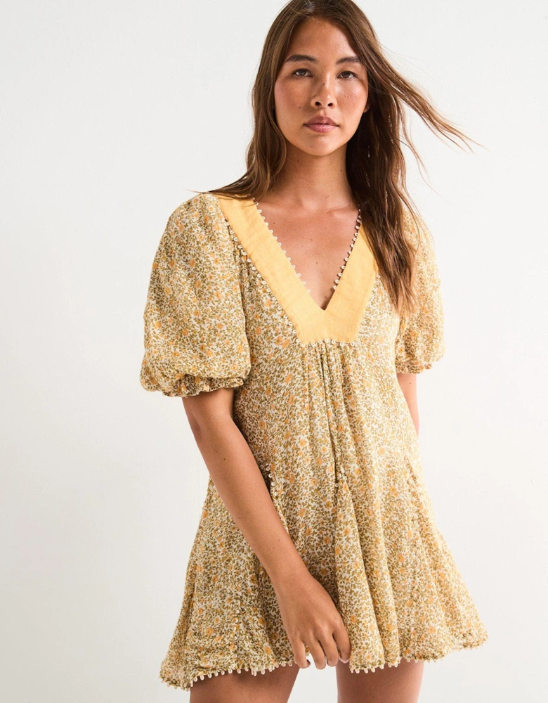 Bali - Coral Mini Dress