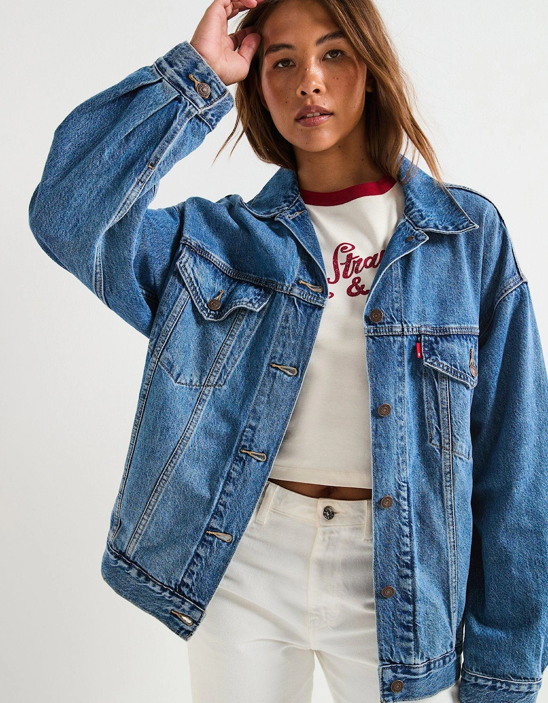 Xl Womens Trucker - Navy, 2 of 1
