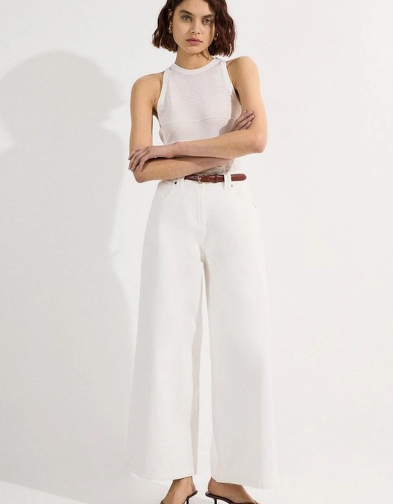 Denim Soft Wash Relaxed Straight Leg Jean