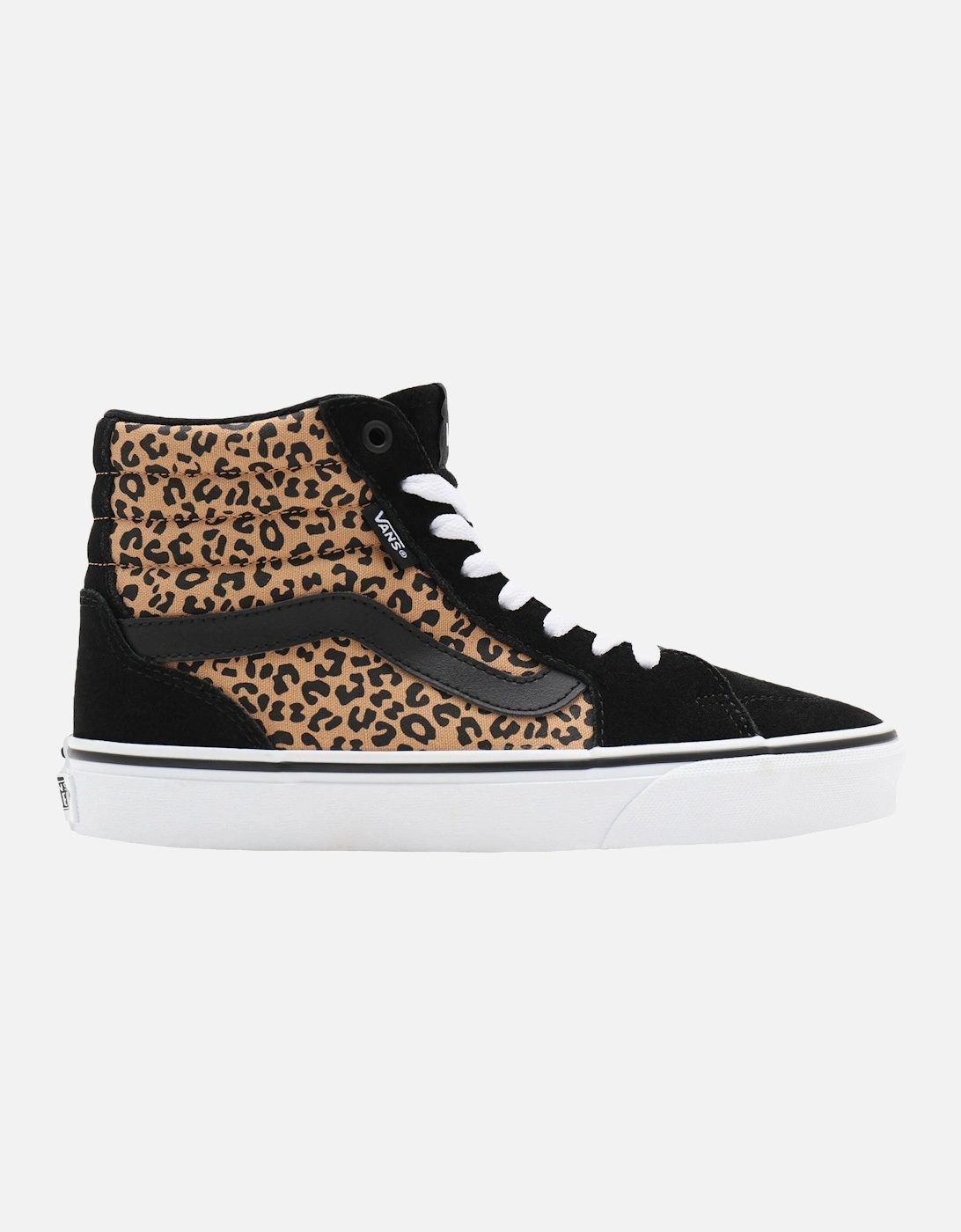 Womens Filmore Hi High Top Canvas Trainers - Cheetah, 2 of 1