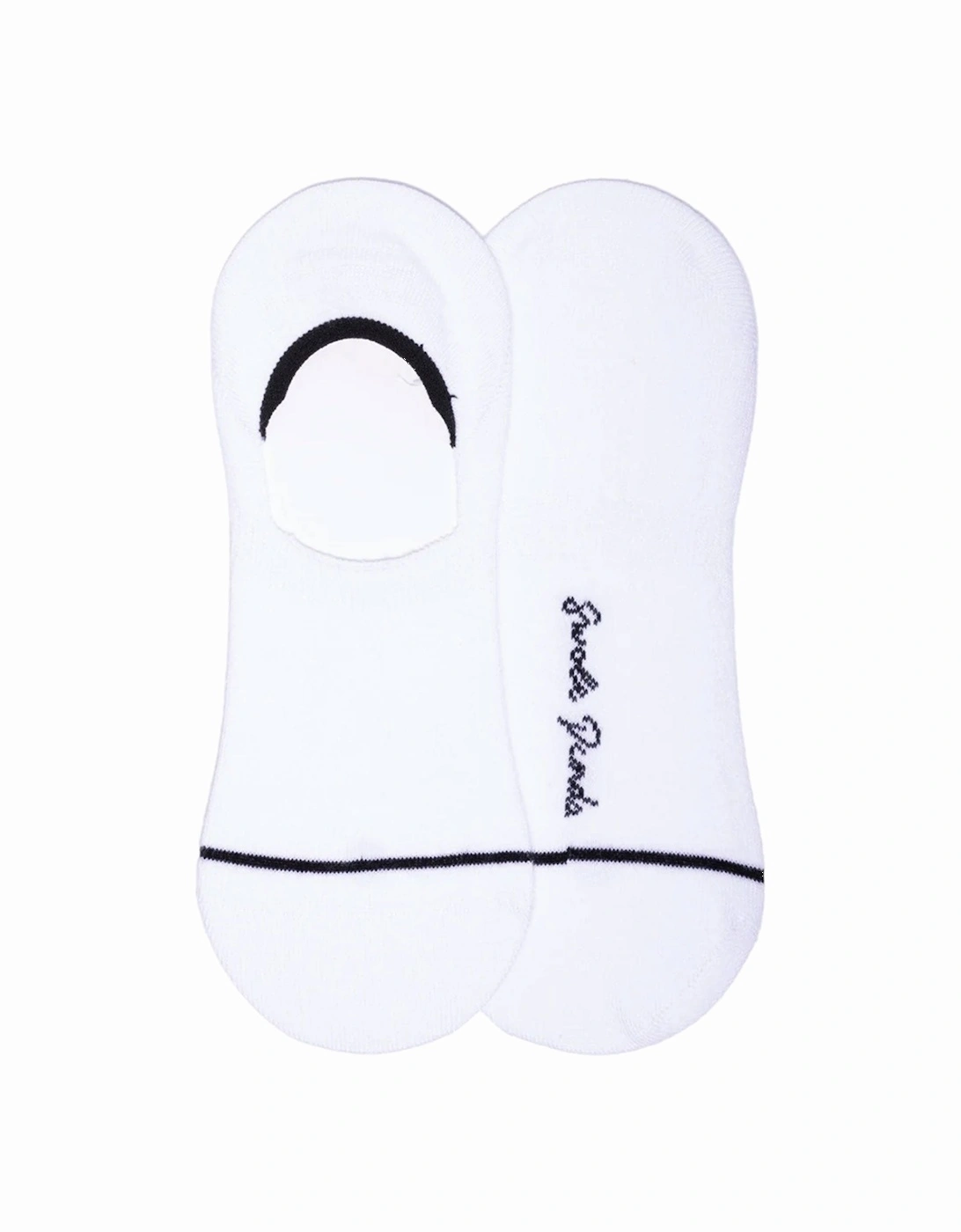 Swole Panda Men's White No Show Socks - Size 7/7.5/8/8.5/9/9.5/10/10.5/11