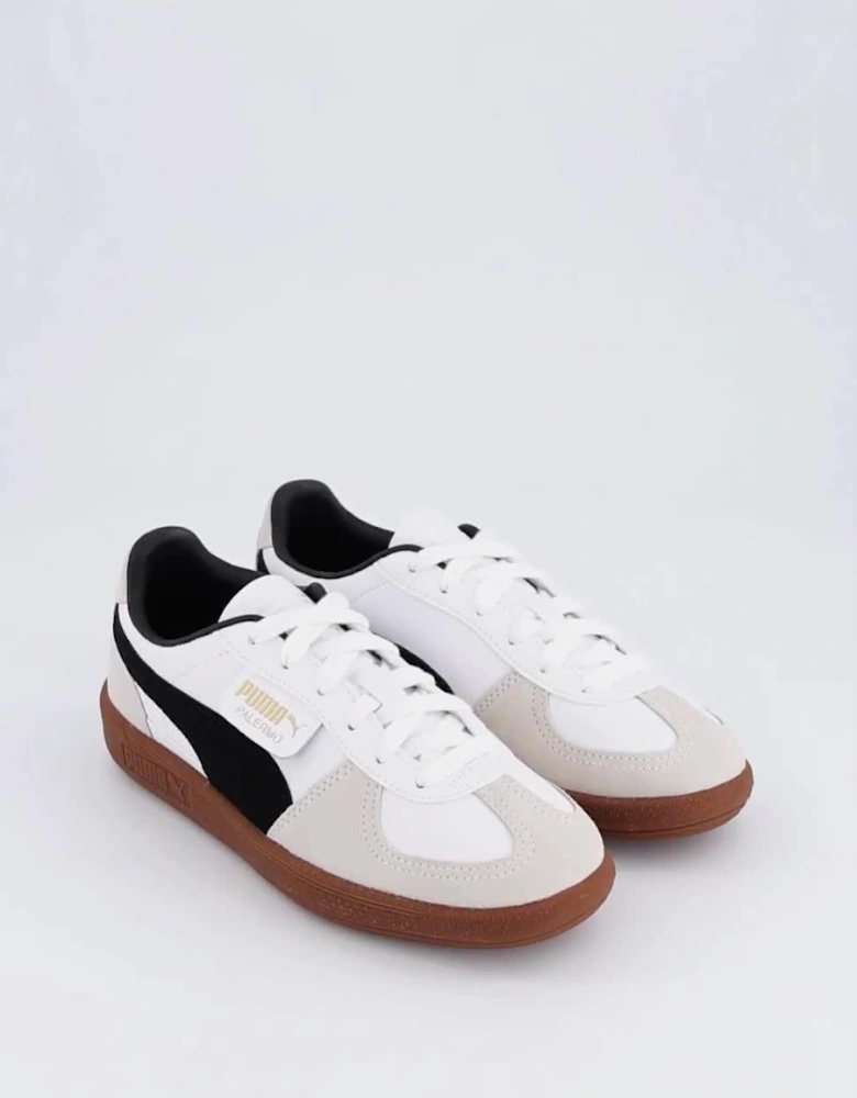 Junior Palermo Trainers - White