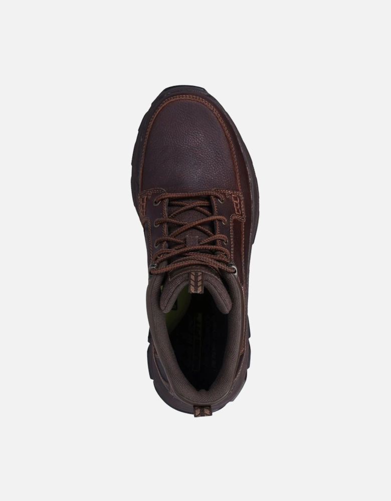 Respected Boswell Synthetic Men's Red/Brown Hiking Boots