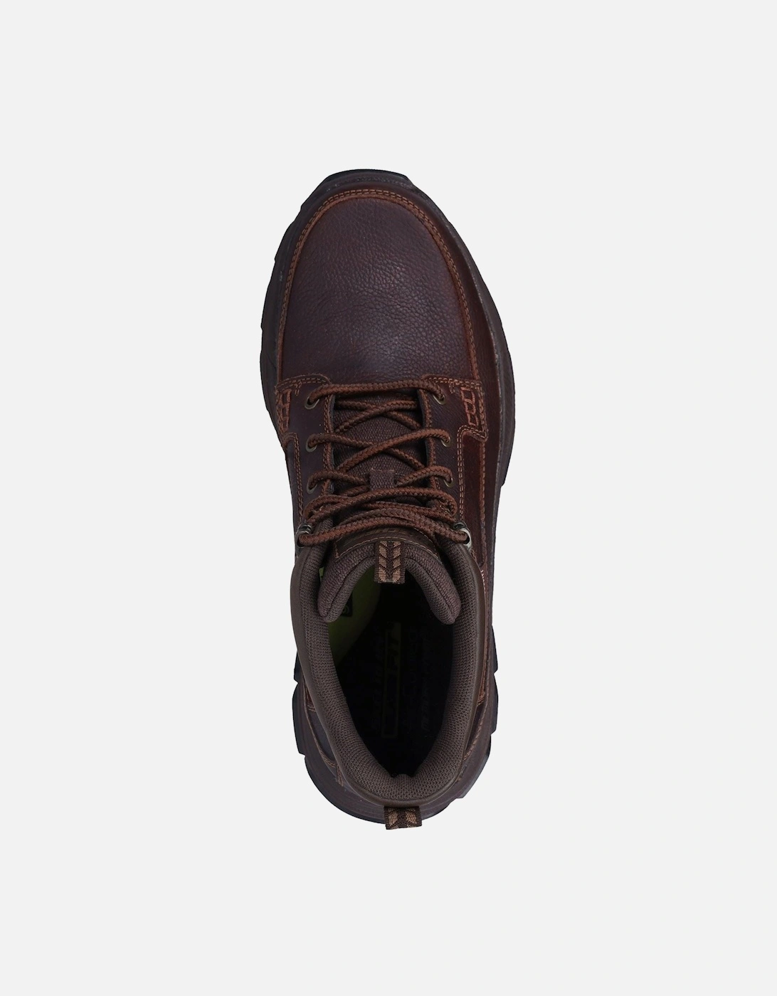 Respected Boswell Synthetic Men's Red/Brown Hiking Boots