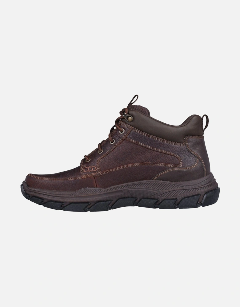 Respected Boswell Synthetic Men's Red/Brown Hiking Boots