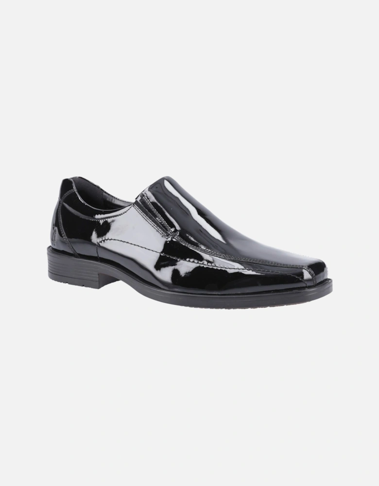 Brody Leather Men's Black Slip-On Shoes