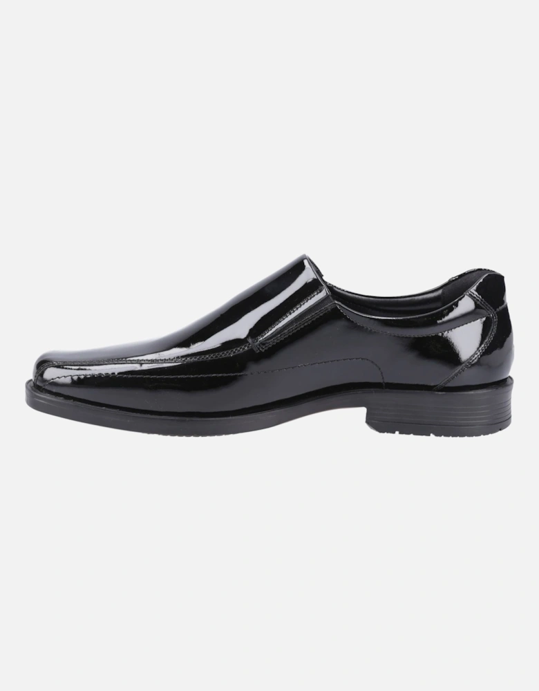 Brody Leather Men's Black Slip-On Shoes