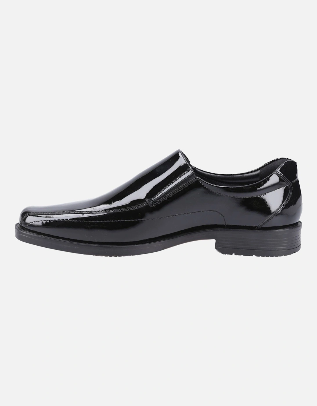 Brody Leather Men's Black Slip-On Shoes