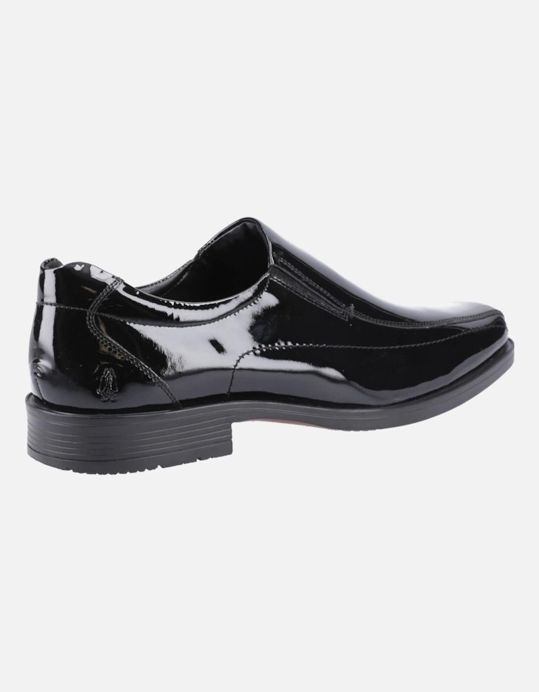 Brody Leather Men's Black Slip-On Shoes