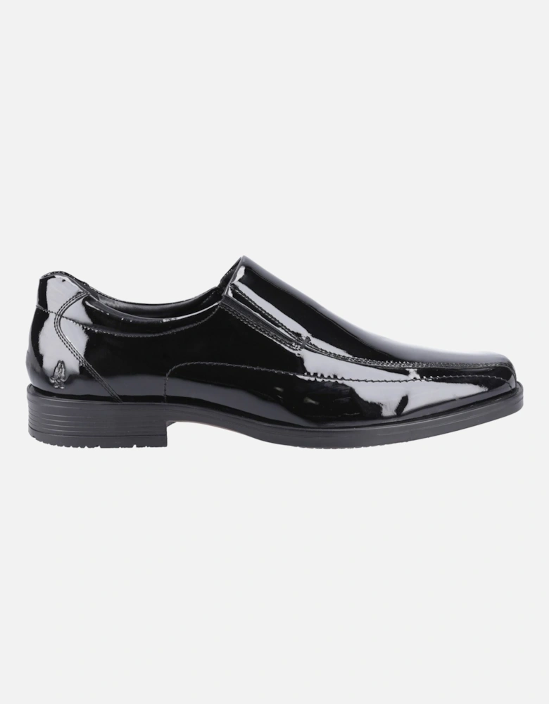 Brody Leather Men's Black Slip-On Shoes