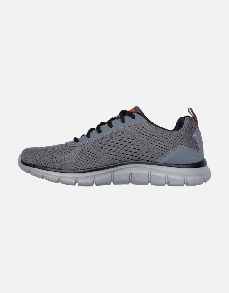 Track Leshur Synthetic Men's Charcoal/Orange Trainers