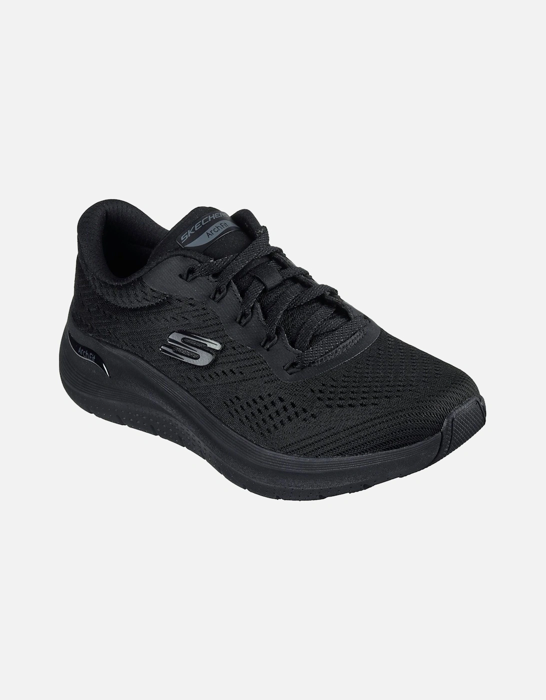 Arch Fit 2.0 Big League Synthetic Women's Black Trainers, 6 of 5