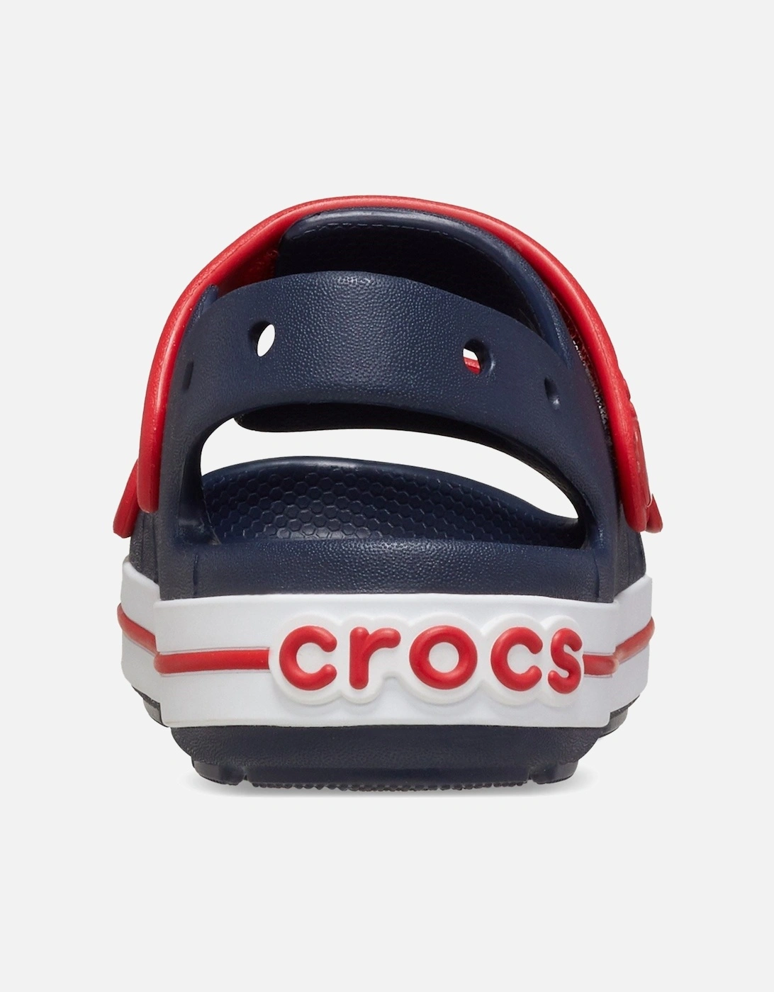 Crocband Play Synthetic Navy/Varsity Red Sandals