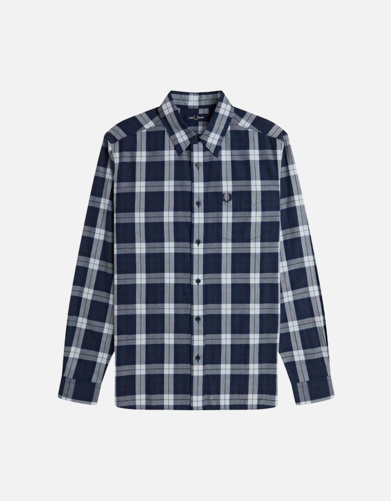 FP Tartan Twill Shirt - Dark Airforce