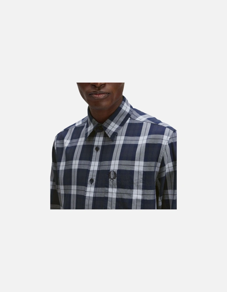 FP Tartan Twill Shirt - Dark Airforce