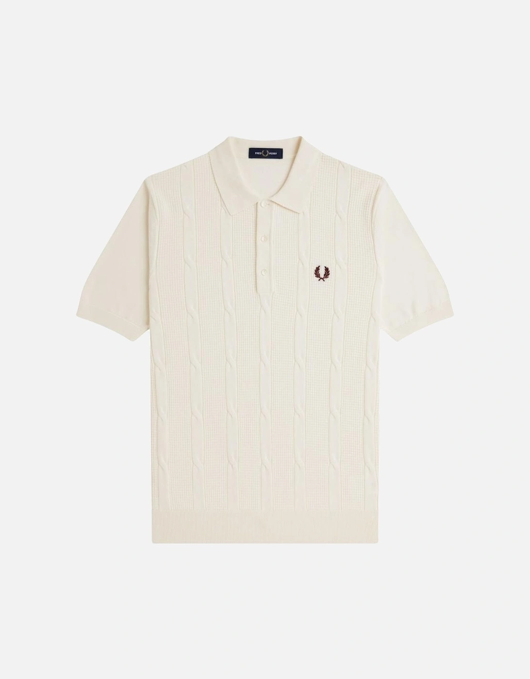 FP Textured Cable Knit Shirt - Ecru, 5 of 4