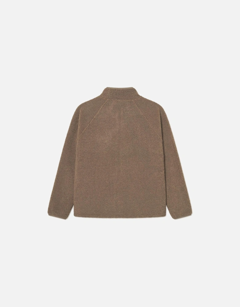 Creed Teddy Jacket - Teak Brown