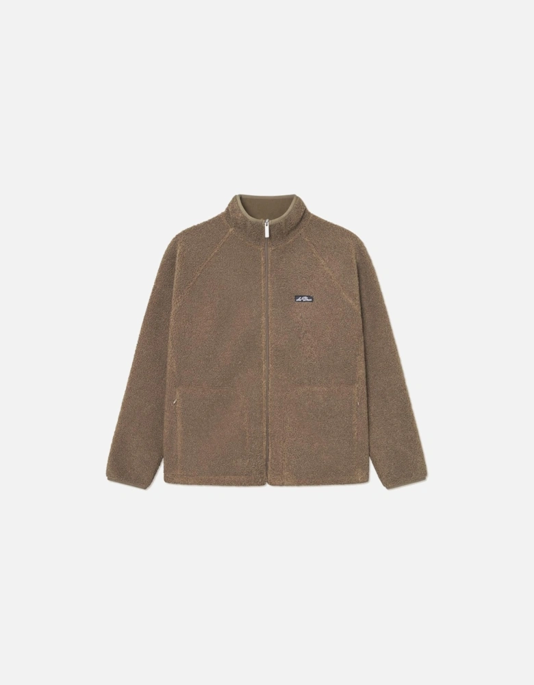 Creed Teddy Jacket - Teak Brown
