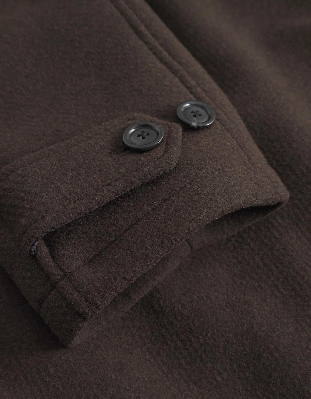 Michael Solid Wool Coat - Delicioso