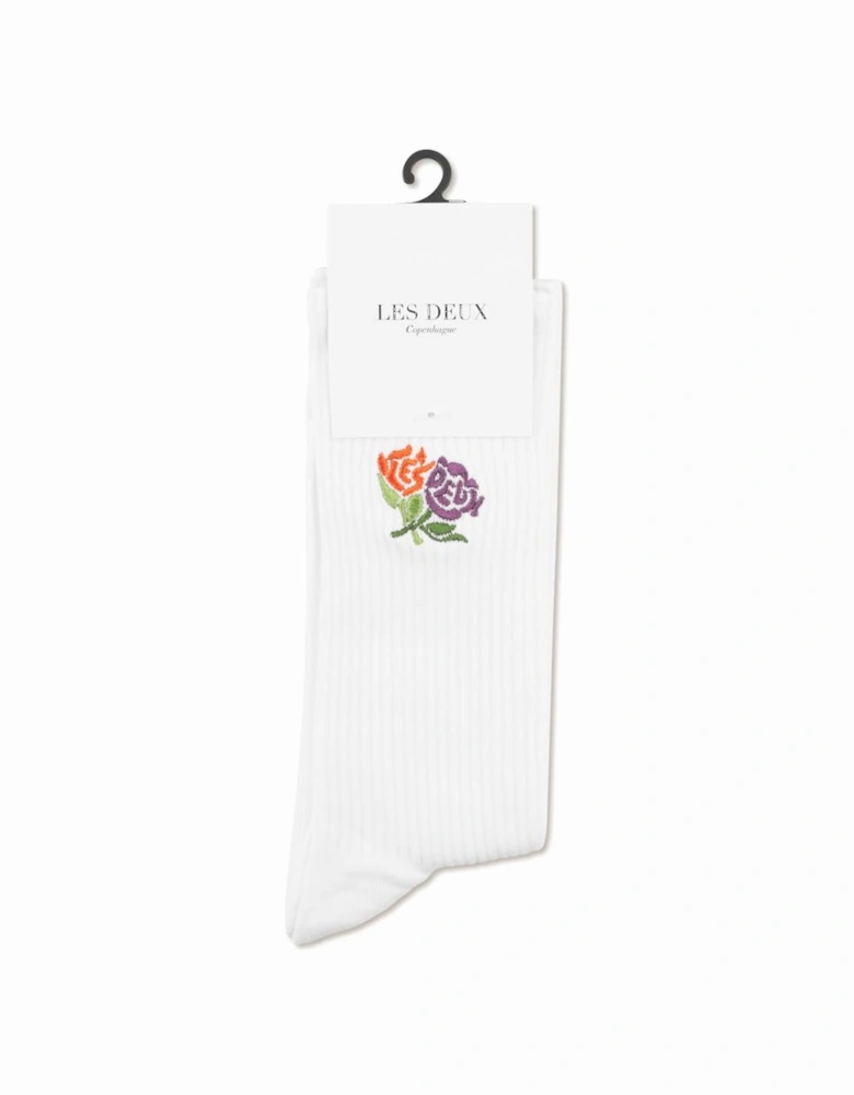 Felipe Socks 2-pack - White