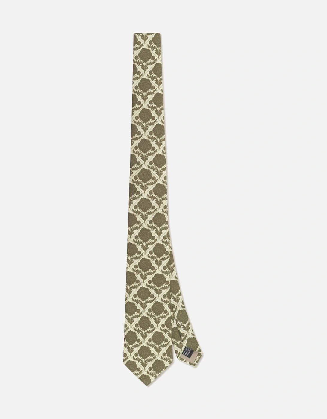Tile Flower Tie - Chino Green, 4 of 3