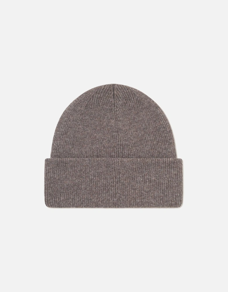 Wayne Embroidered Beanie - Mountain Grey Melange