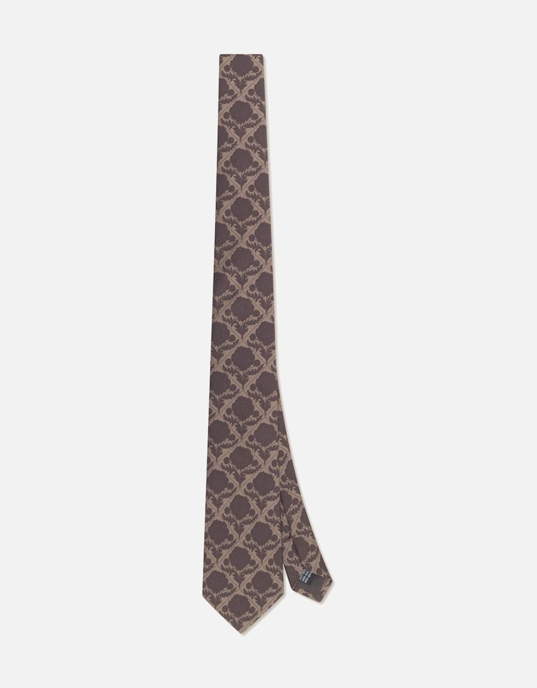 Tile Flower Tie - Lead Gray, 4 of 3
