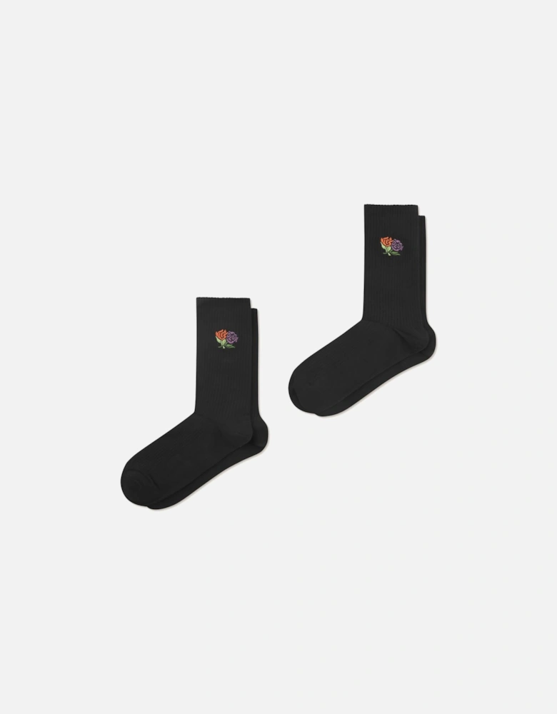 Felipe Socks 2-pack - Black