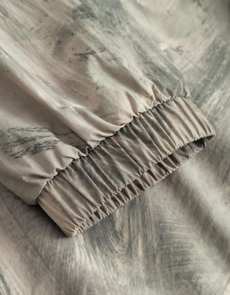 Jack Crinkled Aop Track Jacket - Dark Sand