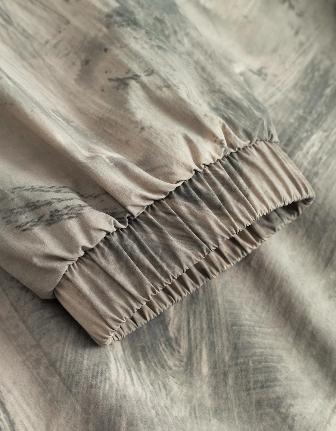 Jack Crinkled Aop Track Jacket - Dark Sand