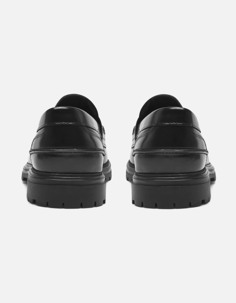 Thatcher Polido Penny Loafer - Black