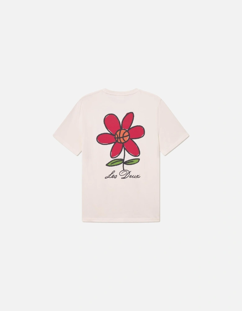 Flower Basket T-shirt - Ivory