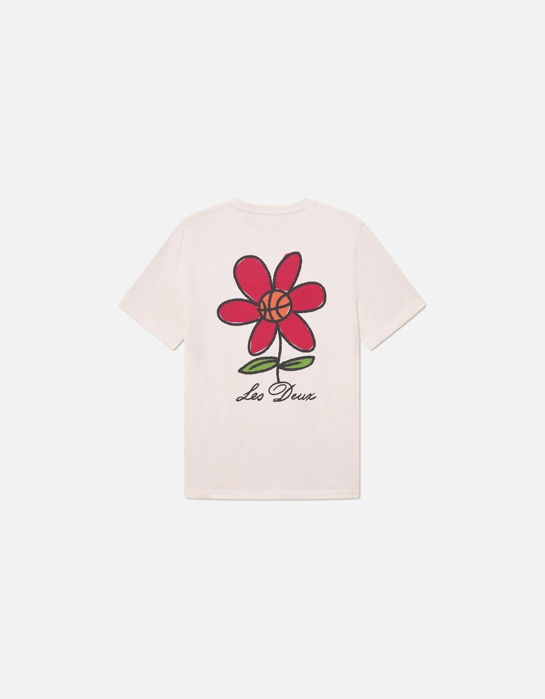 Flower Basket T-shirt - Ivory