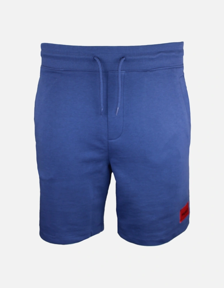 Diz222 Cotton Shorts, Medium Blue