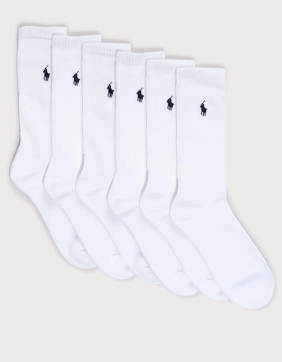 Six Pack of Stretch Crew Socks, 3 of 2