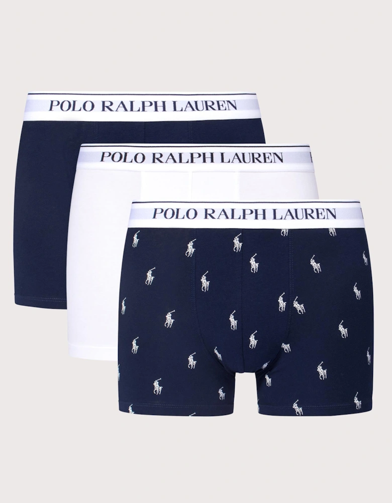 3 Pack Classic Stretch Cotton Trunks