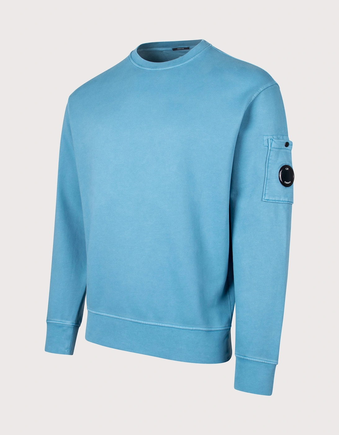 Diagonal Fleece Crewneck Lens Sweatshirt, 5 of 4