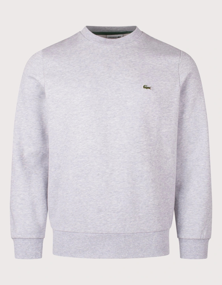 Relaxed Fit Organic Brushed Cotton Sweatshirt