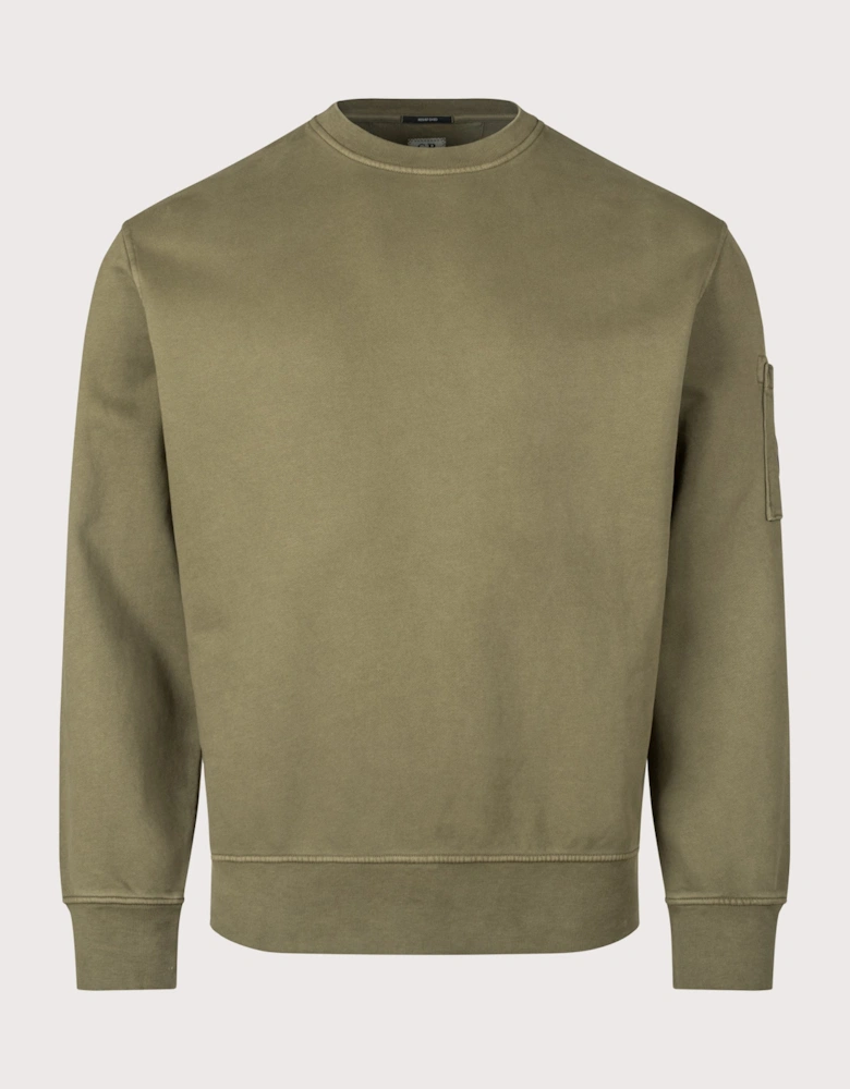 Lens Sleeve Crewneck Sweatshirt