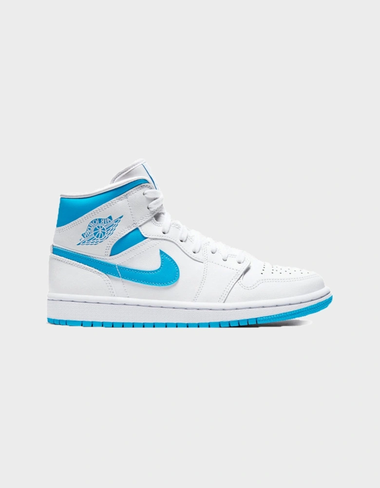 Jordan 1 Mid UNC Blue White