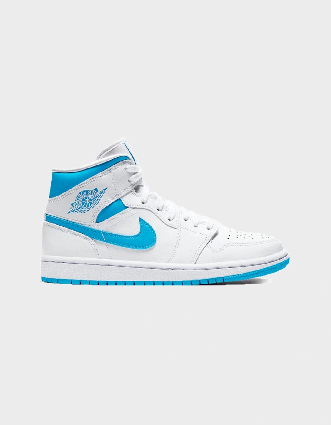 Jordan 1 Mid UNC Blue White, 5 of 4