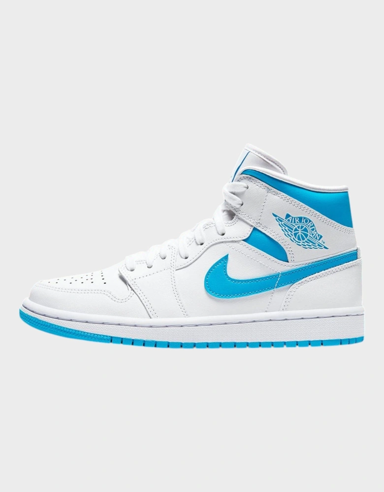 Jordan 1 Mid UNC Blue White