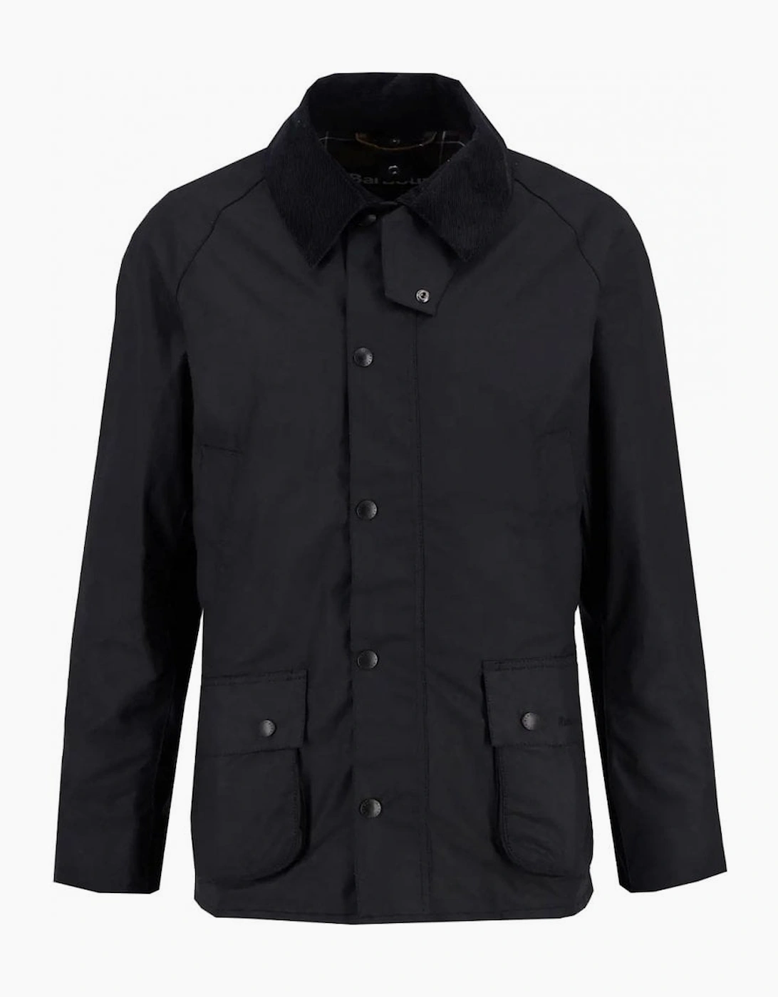 Men's Barbour Men's Ashby Black Wax Jacket - Size: 40/Regular