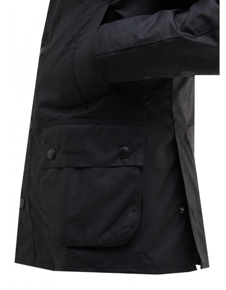 Men's Ashby Black Wax Jacket