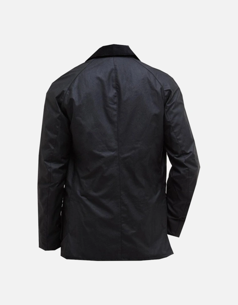 Men's Ashby Black Wax Jacket