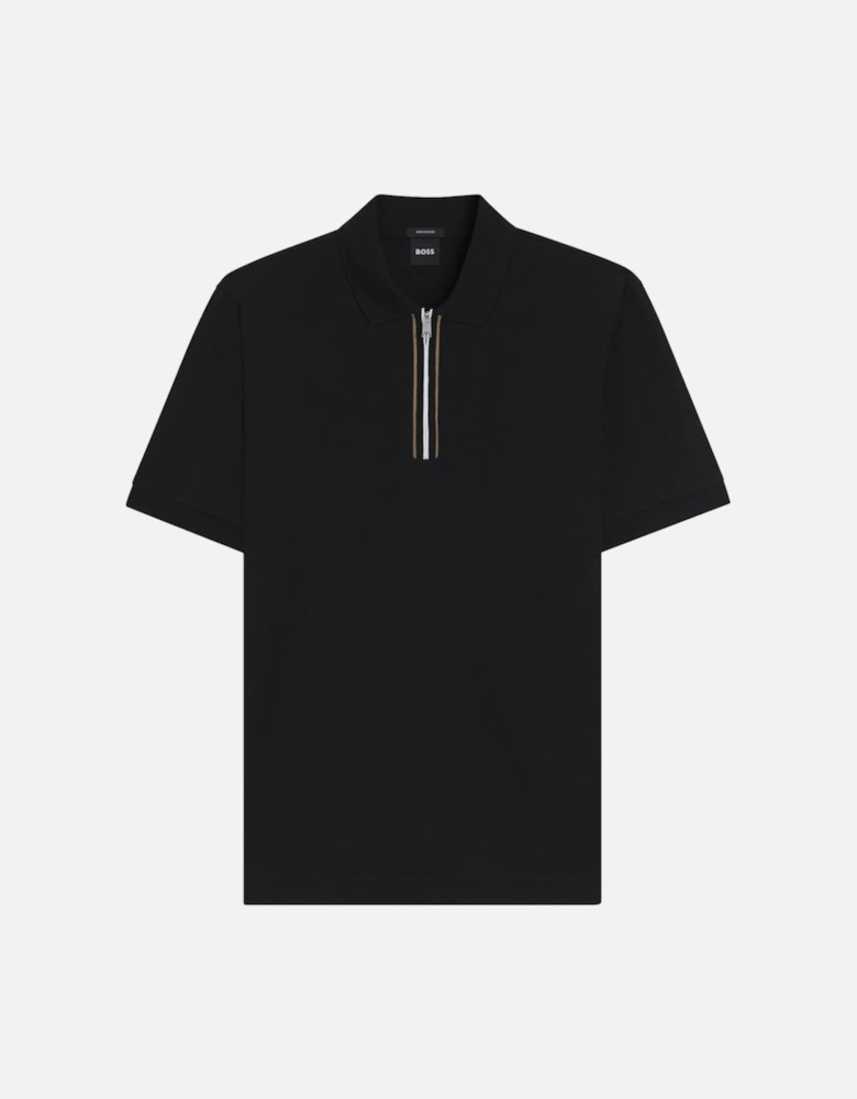 BOSS Black H-Paras 65 Polo Shirt 001 Black