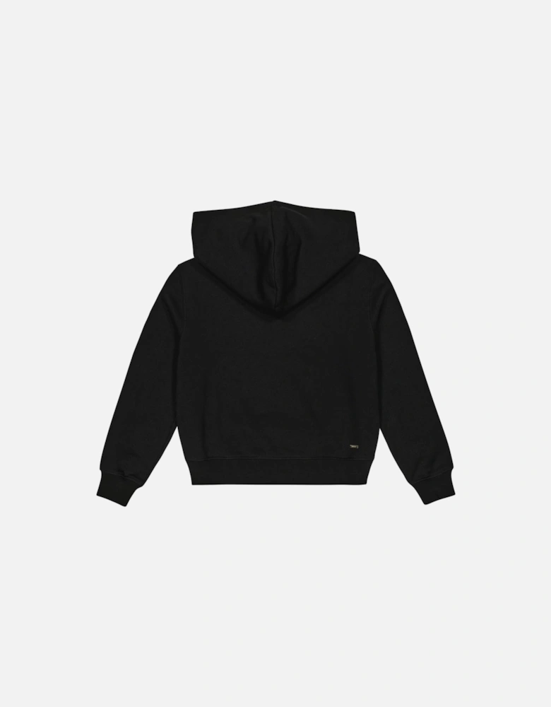 KIDS CORE LOGO HOODIE BLACK